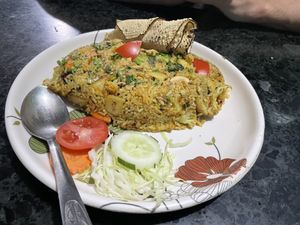   at Lumbini Sat Saheb Pure Vegetarian Food in Lumbini