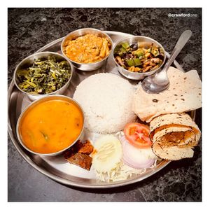   at Lumbini Sat Saheb Pure Vegetarian Food in Lumbini