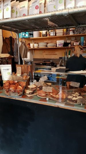 The counter at Federation Coffee in South West London