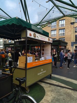  at Gujarati Rasoi - Borough Market Food Stall in South East London