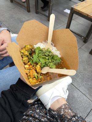 Authentic Indian Food!   at Gujarati Rasoi - Borough Market Food Stall in South East London