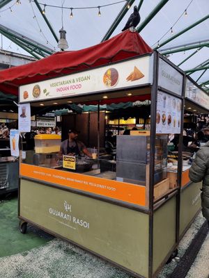 Stall at Gujarati Rasoi - Borough Market Food Stall in South East London