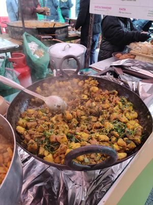 at Gujarati Rasoi - Borough Market Food Stall in South East London