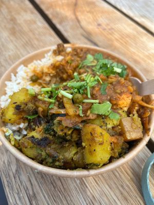  at Gujarati Rasoi - Borough Market Food Stall in South East London