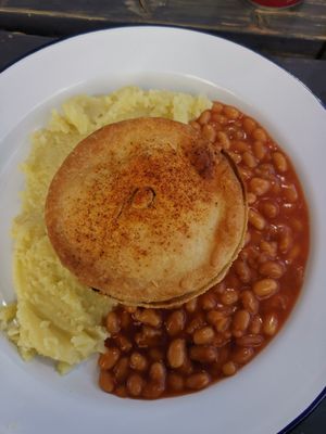 Jackfruit pie at Piecaramba in Southampton