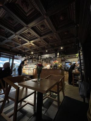 Dark and cozy  at W Filizance Cafe in Poznan