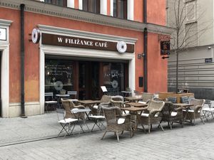 Exterior  at W Filizance Cafe in Poznan