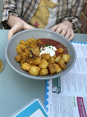 Bombay bowl   at Teatro Lounge in Clevedon