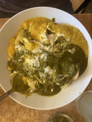 Vegan stuffed potato  at Die Waffel in Wiesbaden