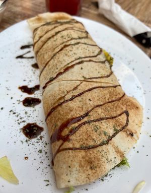 Vegan Filled Nan #Veganuary at Die Waffel in Wiesbaden