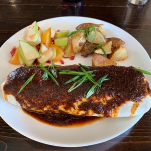 Breakfast burrito  at Moxie in Colorado Springs