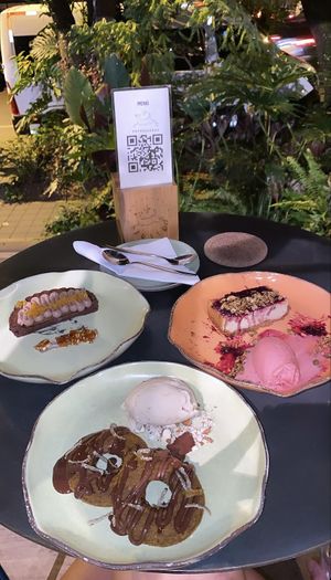 Postres  at Justo Restaurant in Medellin