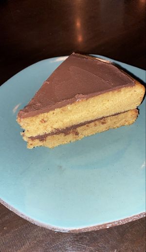 Postre  at Justo Restaurant in Medellin