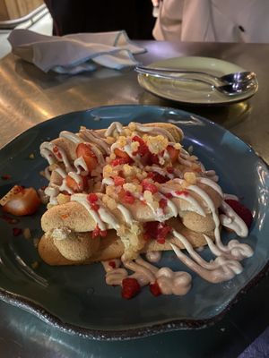 Meringue  at Justo Restaurant in Medellin