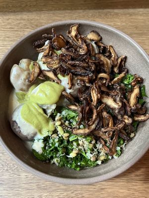 Papas bowl   at Justo Restaurant in Medellin