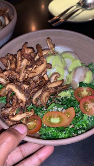 Papa bowl   at Justo Restaurant in Medellin