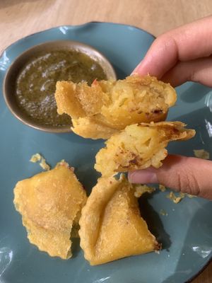   at Justo Restaurant in Medellin