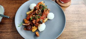  at Justo Restaurant in Medellin