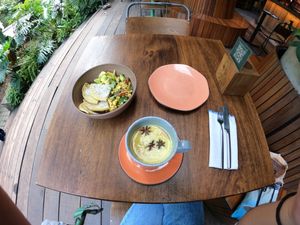   at Justo Restaurant in Medellin