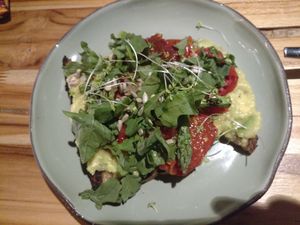 dish offered at Justo Restaurant in Medellin