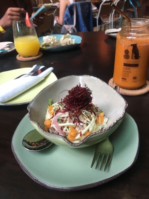  at Justo Restaurant in Medellin