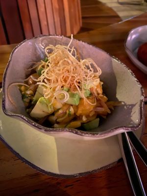 Ceviche de Putumayo at Justo Restaurant in Medellin