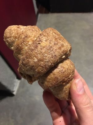 They sell croissants too at Justo Restaurant in Medellin