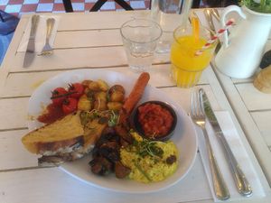 Vegan Breakfast Platter (Aug '22) at STHLM Brunch Club in Stockholm