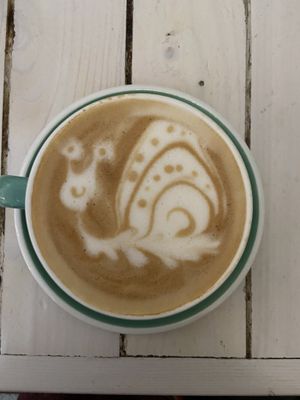 Cappuccino - cutest ever!  at STHLM Brunch Club in Stockholm