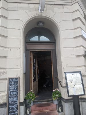 Outside of STHLM Brunch Club at STHLM Brunch Club in Stockholm