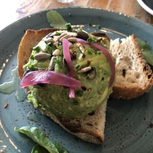 Avo smash  at STHLM Brunch Club in Stockholm
