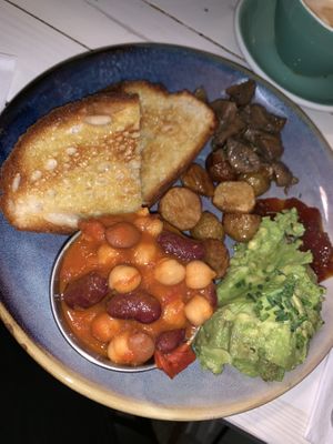 Vegan brunch  at STHLM Brunch Club in Stockholm