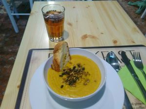 vellutata zucca at Naturangolo di Alessandro Mandelli in Osnago