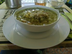 zuppa di orzo at Naturangolo di Alessandro Mandelli in Osnago