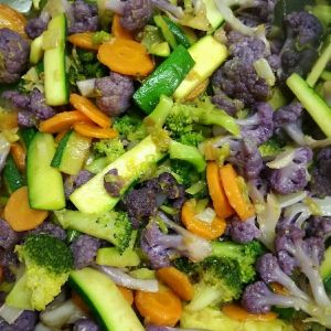 contorno verdure all orientale at Naturangolo di Alessandro Mandelli in Osnago