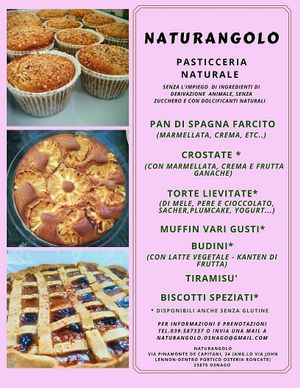 pasticceria naturale da asporto at Naturangolo di Alessandro Mandelli in Osnago