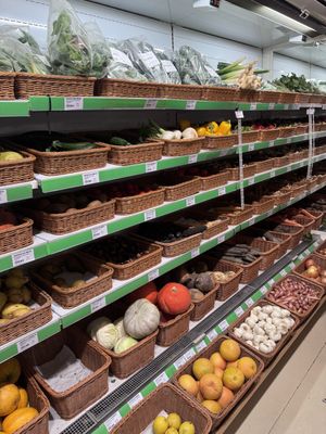 Veg  at Real Foods in Edinburgh