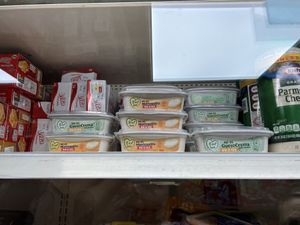 Vegan butter   at Proinsular Market in Puerto Ayora