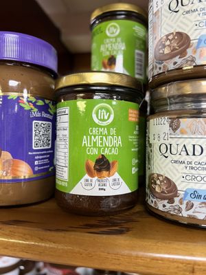 Vegan spread   at Proinsular Market in Puerto Ayora