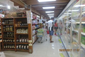 inside at Proinsular Market in Puerto Ayora