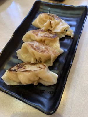 Guioza de legumes  at Hinode in Sao Paulo