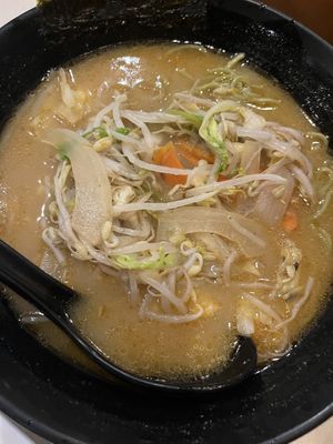 Miso Yasai ramen  at Hinode in Sao Paulo