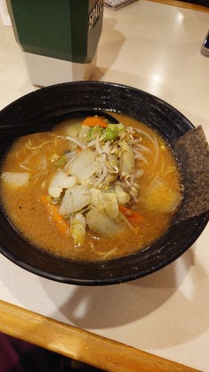 Yasai lamen at Hinode in Sao Paulo