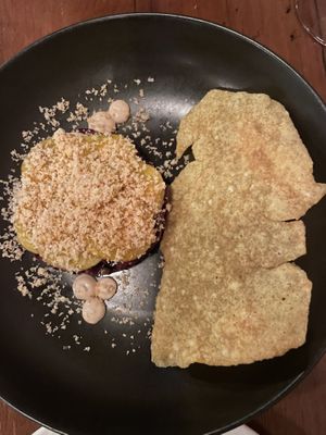 Beetroot tartare at Detour in Woolloongabba