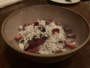 Amazing ‘smoky’ dessert. So goodd  at Detour in Woolloongabba