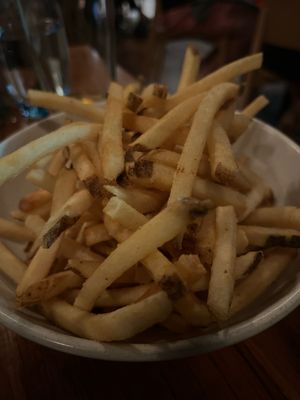 Salt and vinegar fries  at Detour in Woolloongabba