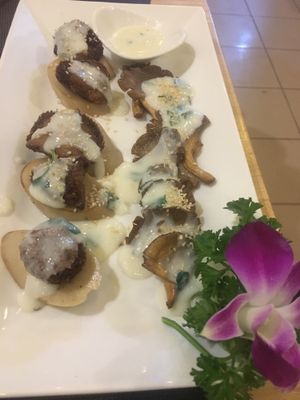 Monkey mushroom at Luly Am Thuc Chay in Ho Chi Minh City