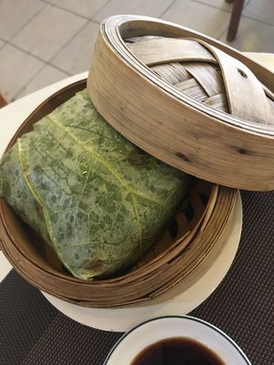 steamed sticky rice at Luly Am Thuc Chay in Ho Chi Minh City