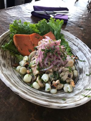 Mushroom Ceviche at Chulo's Cafe and Cantina in Templeton