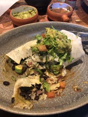 Vegan burrito  at Chulo's Cafe and Cantina in Templeton